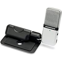 Los mejores  - Samson SAGOMIC - Micrófono dinámico (condensador- conector USB- con clip)- color blanco